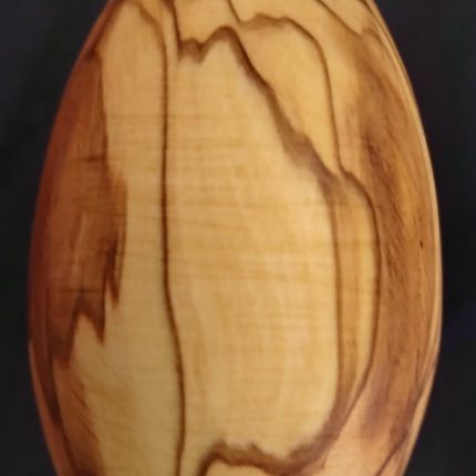 Olive wood egg